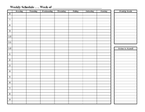 Printable-Schedule-Templates