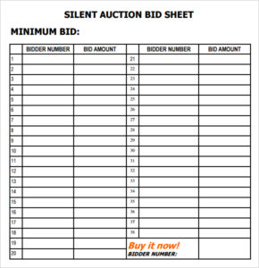 Printable-Sheet-Templates-auction-bid-sheet