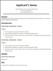 Teacher-Resume-Template-s