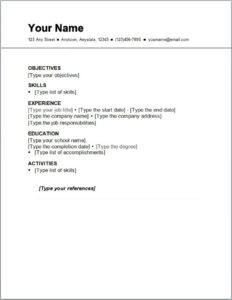 WORD-DOC_printable-Resume-Template-for-Word