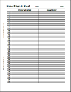 student-Printable-Sheet-Templates