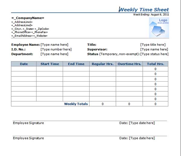 Weekly-Time-Sheet-template-business