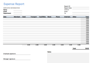 pdfs-Small Business Report Templates