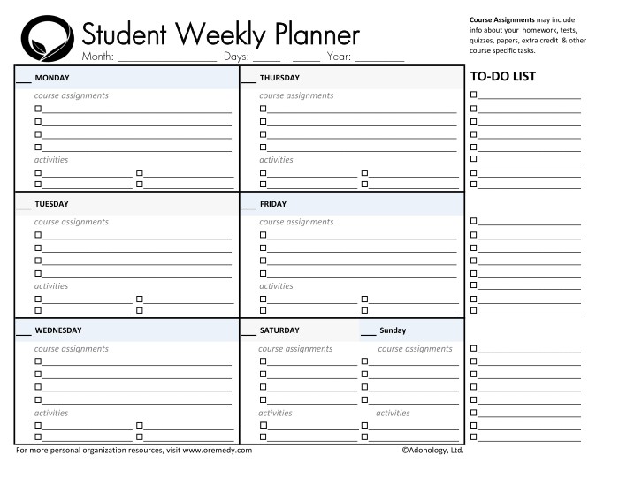 printable-school-planner-templates