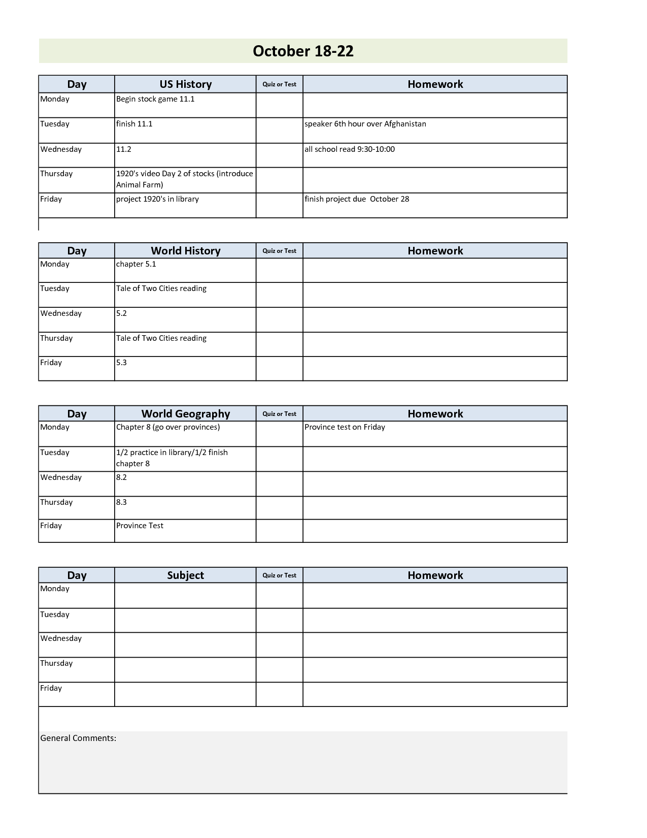 school-planner-templates