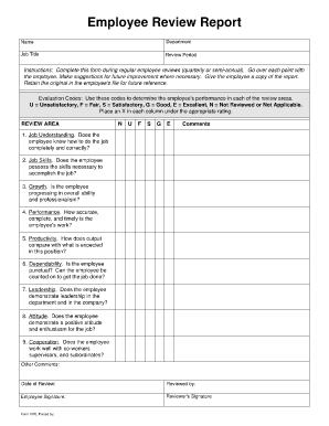 Employee feedback form template free