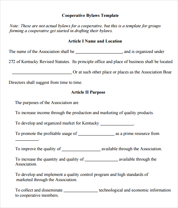 pdf-corporate-bylaws-form-template