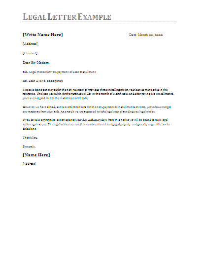 Legal-Notice-Letter-Example