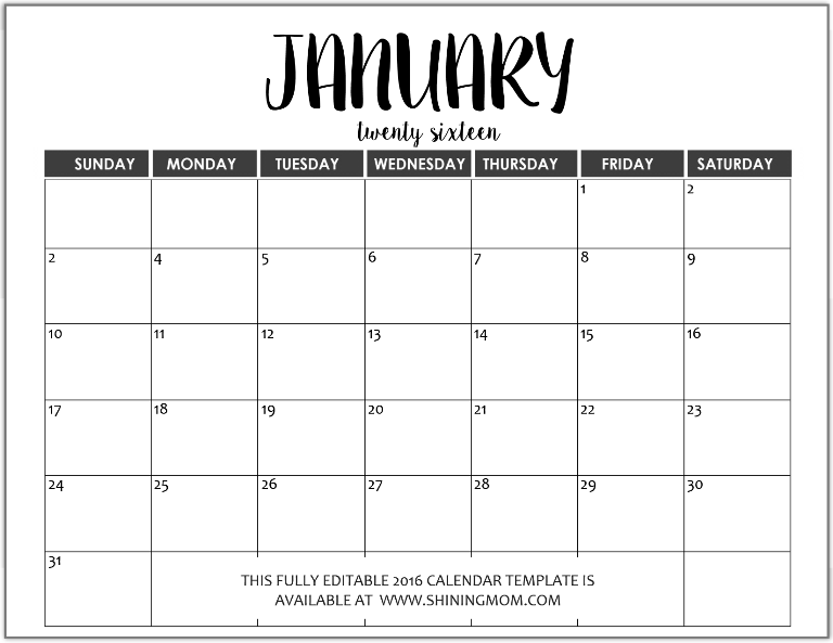 large-calendar-word-template