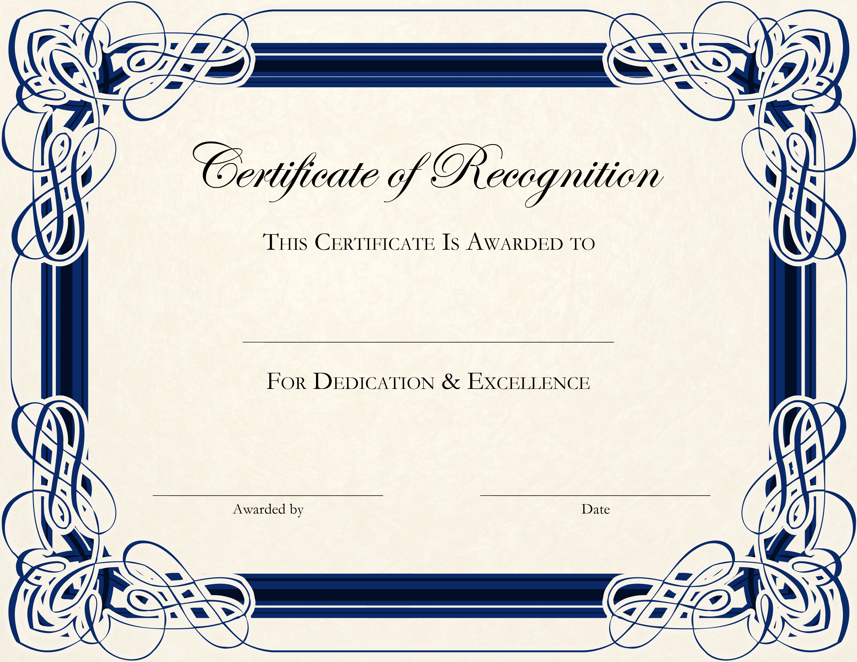 blue-business-Free printable certificates