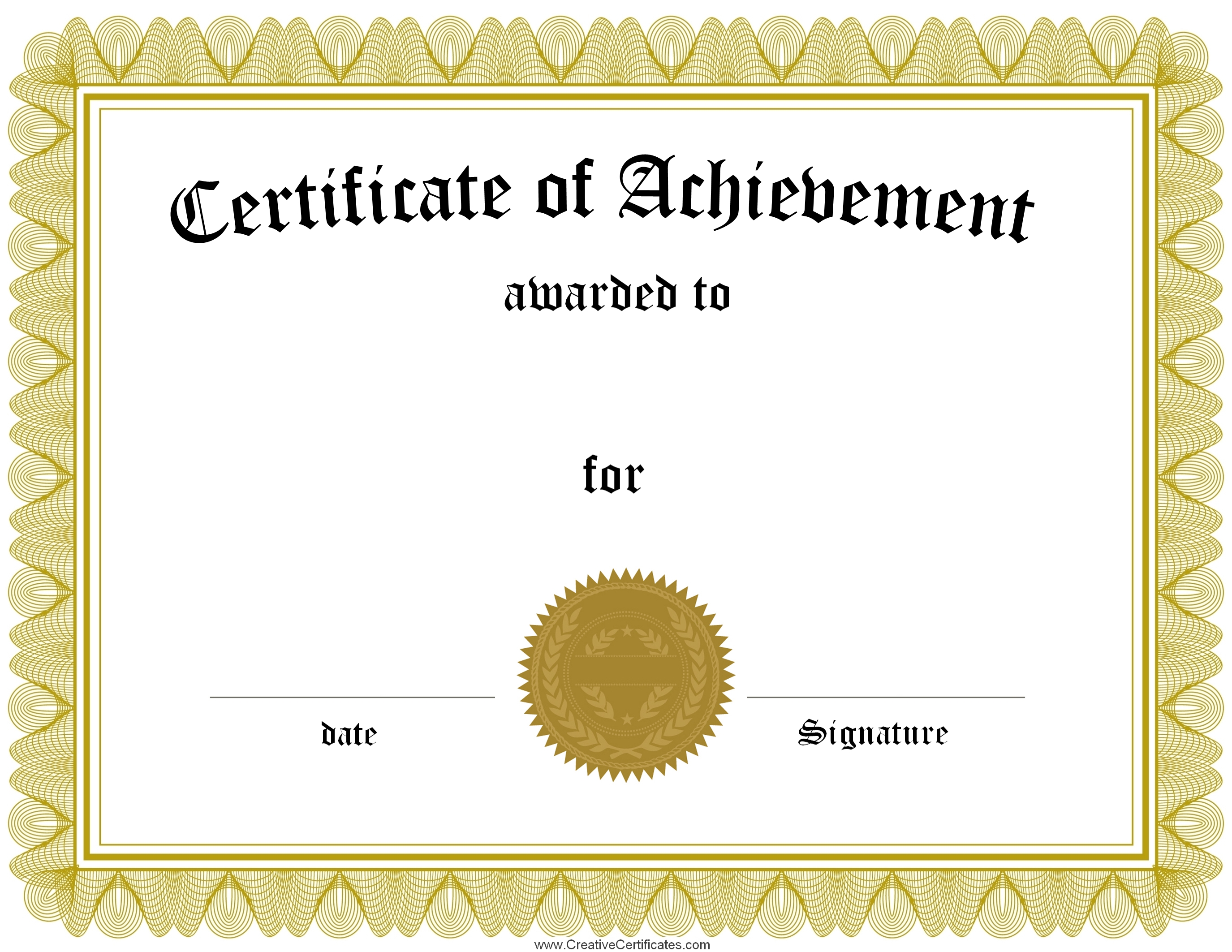 golden-seals-certificate-of-achievement-template