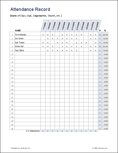 long-form-doc-file-attendance-record-template