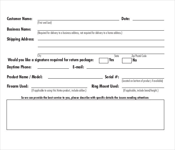 Sample-Product-Repair-Order-Form-Download-pdf