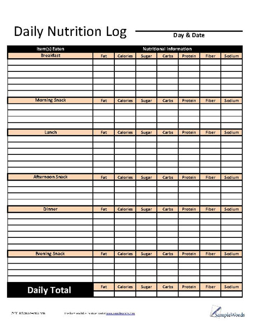 log-sheet-template-daily-nutrition-log
