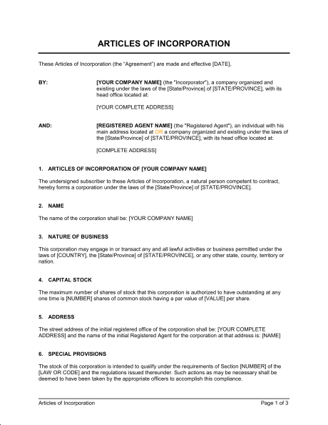 docx-sample-articles-of-incorporation-company-documents