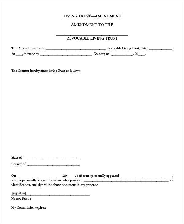 printable-pdf-doc-form-living-trust-amendment-form