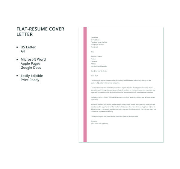 Free-Flat-Resume-Cover-Letter-Template-doc-pdf