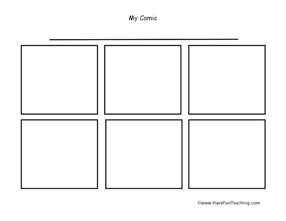 panel-comic-strip-template-four-worksheet-6-single-blank_comic_book_page